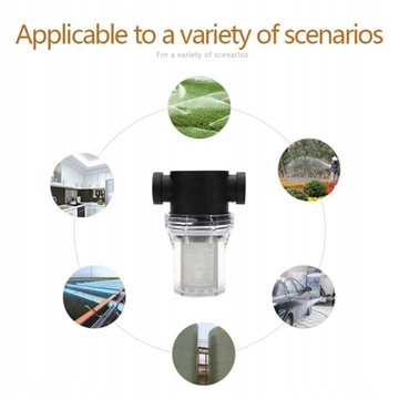 Садовый шланговый фильтр Стальной сетчатый фильтр