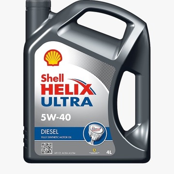 Olej silnikowy SHELL HELIX ULTRA DIESEL 5W40 4L