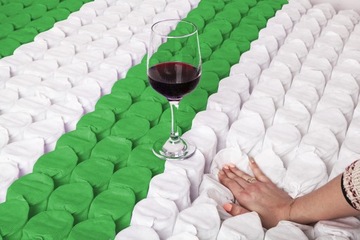 МАТРАС 160x200 Strong Med 2x КОКОС, ЖЕСТКИЙ