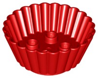 Kubek na babeczki/muffiny Duplo z 2 x 2 98215 CZERWONY