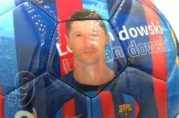 ФУТБОЛЬНЫЙ МЯЧ FC BARCELONA LEWANDOWSKI R.5