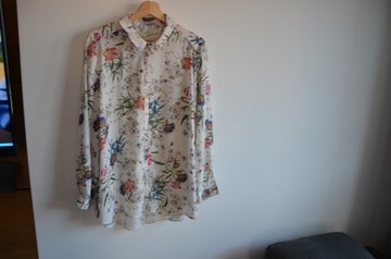bluzka koszula w kwiaty 48/50/xxl