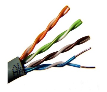 Kabel internetowy UTP skrętka LAN RJ45 odcinek 10m