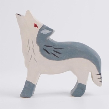 Обучающие игрушки для животных. Фигурки и цифры. Модель волка.