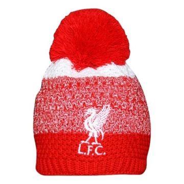 LIVERPOOL FC CZAPKA ZIMOWA Z POMPONEM