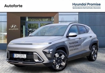 Hyundai Kona II Crossover 1.6 T-GDI 198KM 2024 Hyundai Kona 1.6 T-GDI 6MT 2WD 198 KM Manualna 6-bieg. PLATINUM 1.6 Benzyna