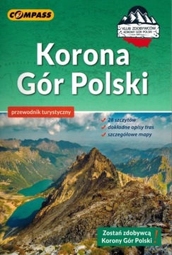 KORONA GÓR POLSKI KGP PRZEWODNIK TURYSTYCZNY WYDANIE 2024 COMPASS