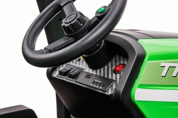 АККУМУЛЯТОРНЫЙ ТРАКТОР ДЛЯ ДЕТЕЙ 24В ​​400ВТ + ПУЛЬТ ДИСТАНЦИОННОГО УПРАВЛЕНИЯ НА КОЛЕСАХ EVA