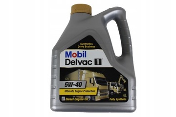 OLEJ 5W-40 MOBIL DELVAC 4L OLEJ 5W-40 MOBIL DELVAC 4L MOBIL MOB5W40 DEL 4