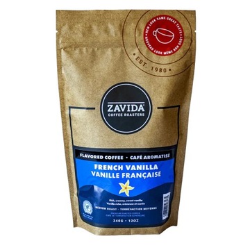 KAWA SMAKOWA ZIARNISTA ZAVIDA FRANCUSKA WANILIA 340G