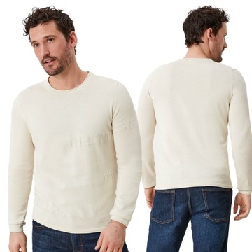 Sweter męski s.Oliver beżowy XXL