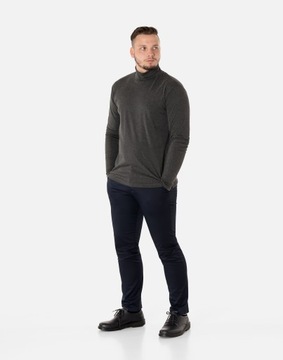 Sweter Półgolf Męski 100% Bawełniany Golf 5348-4 L