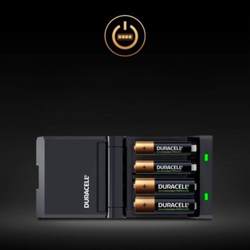 Зарядное устройство Duracell CEF14 + 2x AA/R6 + 2x AAA/R3