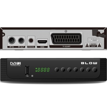 ТЮНЕР-ДЕКОДЕР DVB-T2 НАЗЕМНОЕ ТВ H.265 HEVC FULL HD ПРЕМИУМ ПУЛЬТ ДИСТАНЦИОННОГО АККУМУЛЯТОРА