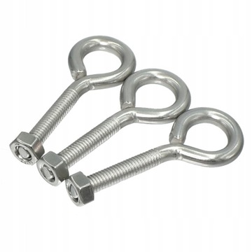 M6X30 НЕРЖАВЕЮЩИЙ РОМ-БОЛТ С КРЮЧКОВОЙ РЕЗЬБОЙ