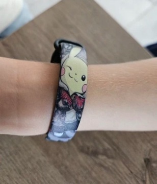 ZEGAREK cyfrowy kolor LED PIKACHU POKEMON watch band dla dzieci prezent