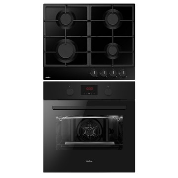 Комплект AMICA ZAMIG36600TB ГАЗОВАЯ ПЛИТА ДУХОВКА