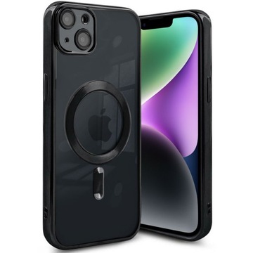 КЕЙС МАГНИТНЫЙ БЛЕСК + СТЕКЛО 9Н для IPHONE 14