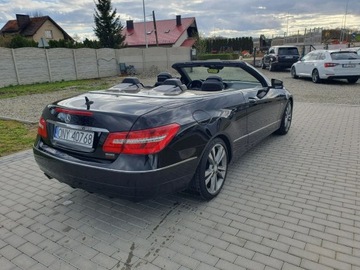 Mercedes Klasa E W212 Kabriolet 200 CGI BlueEFFICIENCY 184KM 2011 Mercedes E 200 Kabriolet Avantagrde FULL OPCJA, zdjęcie 10