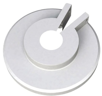 Rozeta płaska otwierana Ø22, 1/2