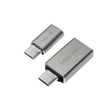 Logilink USB-C to USB3.0 and Micro USB Adapter USB 3.0, Micro USB 2.0, USB
