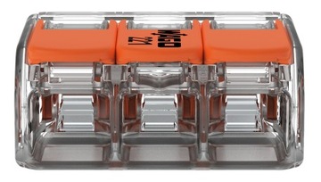ПРОВОД/КАБЕЛЬ БЫСТРОГО СОЕДИНЕНИЯ WAGO 3x4мм 221-413 50шт.
