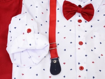 КОСТЮМ ЭЛЕГАНТНЫЙ, комплект из 4 предметов, красный, 2 J4U