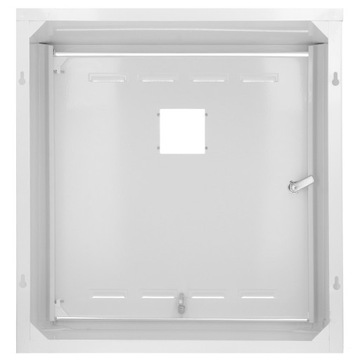 ЯЩИК ГАЗОВЫЙ ШКАФ 35х35х25 БЕЛЫЙ БЕЗ ЗАДНИЦЫ