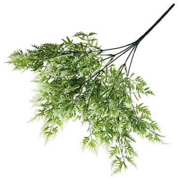 GAŁĄZKA SZTUCZNA ZIELONA LIŚCIE OZDOBA BUKIETÓW WIANKÓW STROIKÓW 40CM