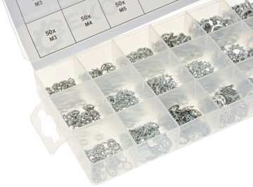 Комплект стопорных шайб М3-М10 720 шт.