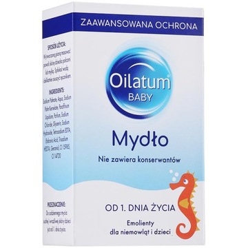 Oilatum baby mydło dla dzieci od 0+ emolient 100g