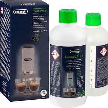 ORYGINAŁ ODKAMIENIACZ DO EKSPRESÓW DeLonghi EcoDecalk - 500ml - MOCNY