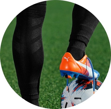 GETRY TUBY skarpety PIŁKARSKIE BEZ STOPY EvoGRIP SENIOR PROFESSIONAL DŁUGIE