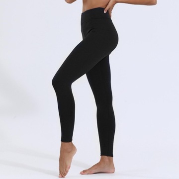 Polarowe legginsy Spodnie do jogi Thermal XL