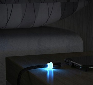 MOCNY KABEL MAGNETYCZNY MICRO TYPC IPHONE USBC LED