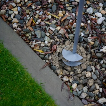 РУЧНОЙ ШНЕК ДЛЯ ЗЕМЛЯНОЙ БУРА RITCH 20см 200мм ПРОЧНЫЙ ШНЕК