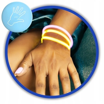 СВЕТЯЩИЕСЯ ПАЛОЧКИ ХИМИЧЕСКИЕ ФЛУОРЕСТЕНТНЫЕ СВЕТИЛЬНЫЕ БРАСЛЕТЫ 100 шт.