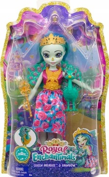 ENCHANTIMALS ROYAL QUEEN PARADISE И РАДУЖНАЯ КУКЛА