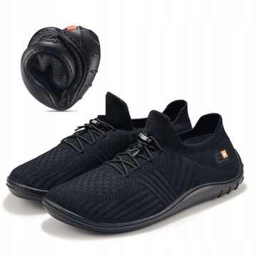 MĘSKIE BUTY BRUBECK WEŁNA MERINO BAREFOOT ODDYCHAJĄCE SPORTOWE WEŁNIANE 45