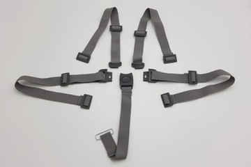 СЕРЫЕ ремни для коляски Tako, ремни для коляски Tako, Junama, завод