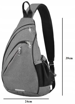 СУМКА КОШЕЛЕК НА ОДНО ПЛЕЧО МУЖСКАЯ СЕРАЯ КРЕСТОВАЯ ГОРОДСКАЯ