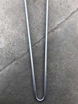 Туалетный столик, серая консоль 80х40 лофт, ножки серебристые