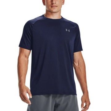 Under Armour T-Shirt Ua Tech 2.0 Ss Tee Novelty 1345317 Granatowy Loose Fit