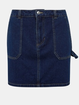 Spódnica jeansowa Vero Moda ciemnoniebieska XL