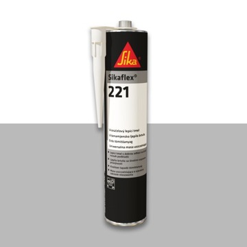 Uszczelniacz elastyczny Sikaflex 221 300 ml szary