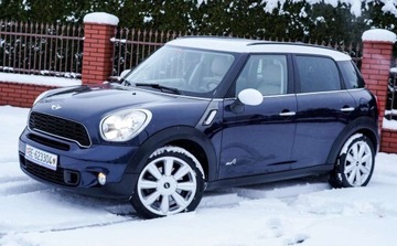 Mini Countryman R60 Crossover 1.6 184KM 2011 MINI Countryman 1.6B 184Ps Automat 4x4 Klimatronik Navi Polskora Alu18 Zad, zdjęcie 11