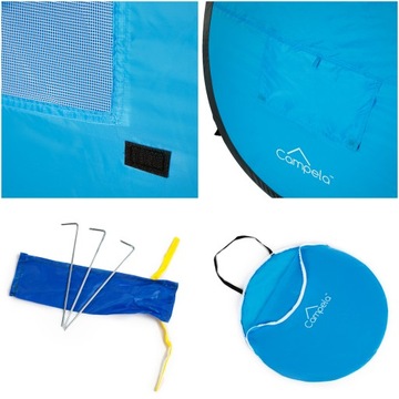 САМОРАСКЛАДЫВАЮЩАЯСЯ ПЛЯЖНАЯ ТЕНТКА CAMPELA SCREEN