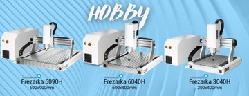 Фрезерный плоттер с ЧПУ 6040H, 3-х осевой гравировальный станок, стол 600х400мм, шпиндель 1,5кВт