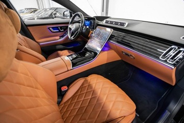 Mercedes Klasa S W223/V223 Sedan 3.0 450 MHEV 367KM 2022 Mercedes S 580 FVAT23%. 26 tys.km. Gwarancja., zdjęcie 19