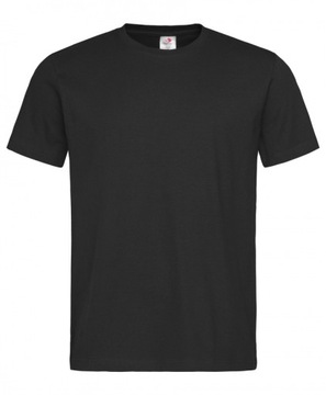 T-Shirt Koszulka Gruba 190g Czarna L